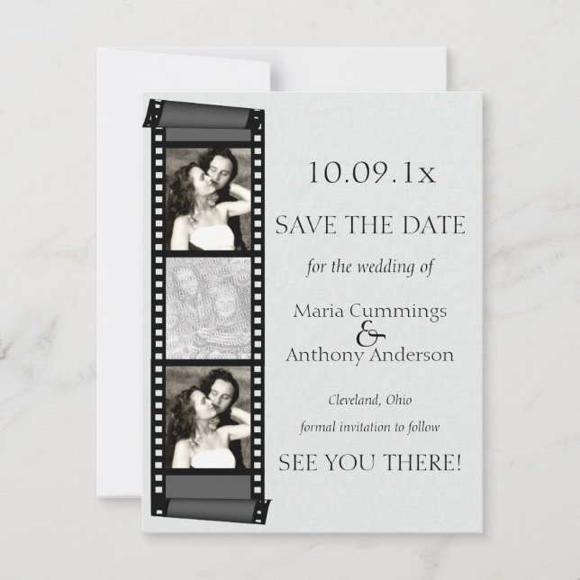Photo Booth Save The Date (Front)