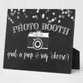 Photo Booth Table Sign Plaque | Zazzle