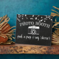 Photo Booth Table Sign Plaque | Zazzle