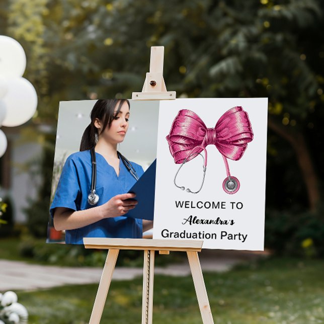 Photo Bow Stethoscope Nursing School Graduate  Foam Board (Creator Uploaded)