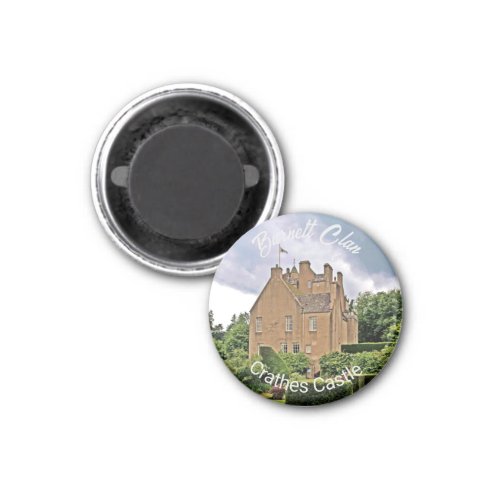 Photo Burnett Clans Crathes Castle In Scotland Magnet