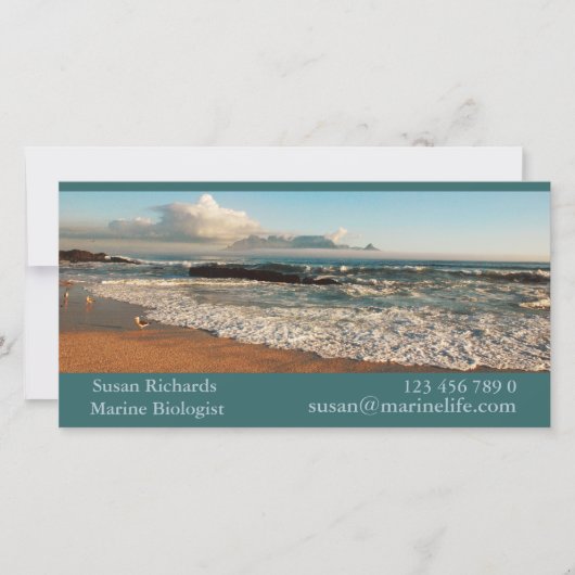 Photo business cards - customizable template (Front)
