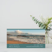 Photo business cards - customizable template (Standing Front)