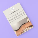 Photo Business Logo l Marketing Beauty salon Spa  Flyer<br><div class="desc">This flyer is designed to be simple,  yet effective. It includes a company logo,  a brief description of the business,  and contact information. It is an effective way to promote a business.</div>