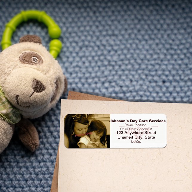 Photo Business Return Address Labels (Creator Uploaded)