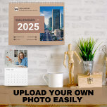 Photo & Business Wall Calendars | Mocha Mousse<br><div class="desc">Personalized Family Photo Wall Calendar | Mocha Mousse Color of the Year 2025 | Corporate Branding Calendar! Design a beautiful and functional wall calendar with your cherished family photos or promote your business with custom branding. This template features the stylish Mocha Mousse, a trending color for 2025, and offers easy...</div>