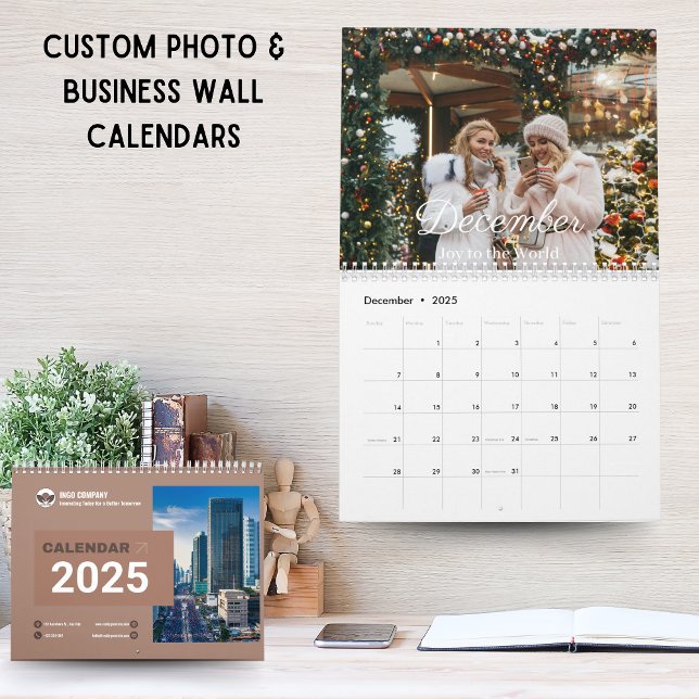 Photo & Business Wall Calendars | Mocha Mousse (Photo & Business Wall Calendars | Mocha Mousse)
