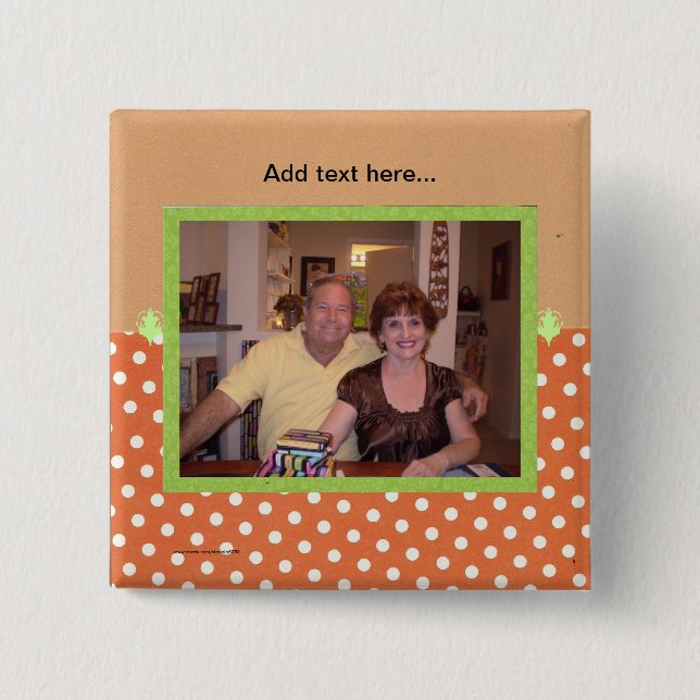 PHOTO BUTTON TEMPLATE (Front)