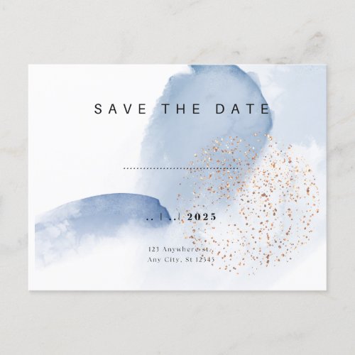 Photo by Diploma Save the Date Postcard