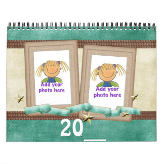 Photo Calendar Add your pictures on each page