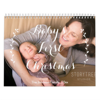 Photo Calendar Baby's First Christmas