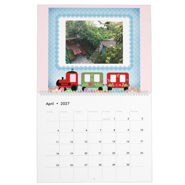 Photo calendar, photo calendar (Apr 2027)