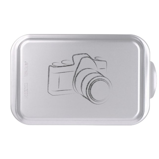 Photo Camera Cake Pan (Front)