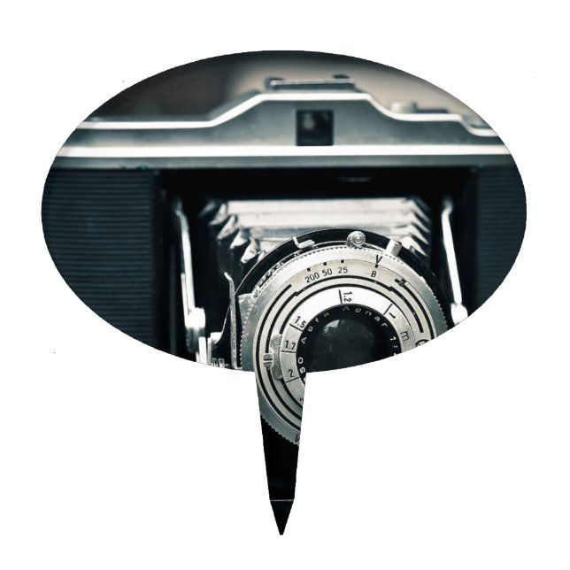 Photo Camera Cake Topper (Front)