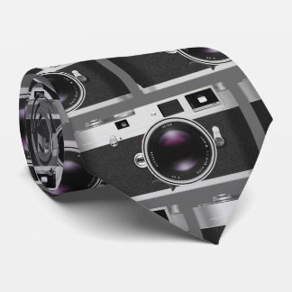 Photo Camera Neck Tie