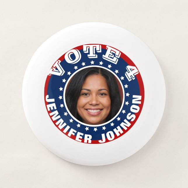 Photo Campaign Template Custom   Wham-O Frisbee (Front)