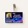 Photo Car Driving Lyft Uber Driver Rideshare ID Badge