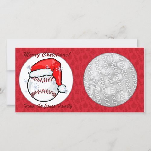 Photo Card _ Christmas Baseball