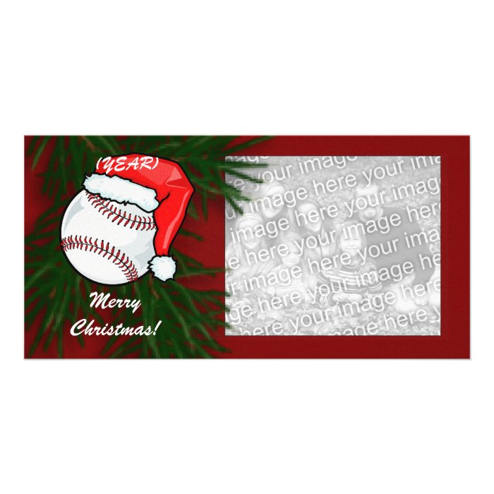 Photo Card   Christmas Baseball