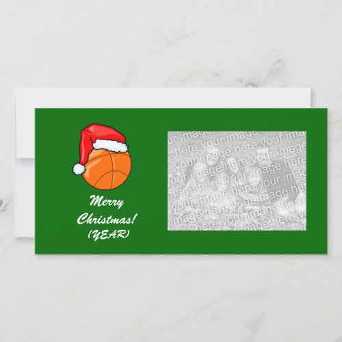 Photo Card _ Christmas Basketball