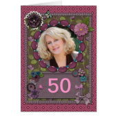Photo card for a birthday for any age (Front)