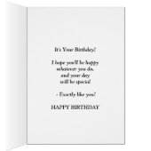 Photo card for a birthday for any age (Inside (Right))