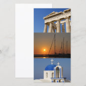 Photo Card- Greece (Front/Back)