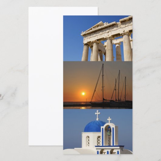 Photo Card- Greece (Front/Back)