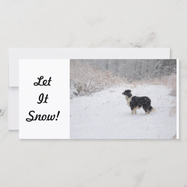 photo card - Let It Snow! (Front)