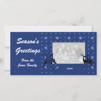 Photo Card - Reindeers