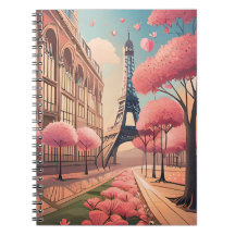 Photo Carnet Paris à Spirales - For Lovers