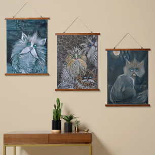 Photo Cat Collection Hanging Tapestry