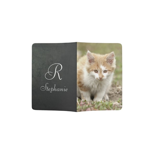 Photo cat , pet , animals 0164. passport holder (Opened)