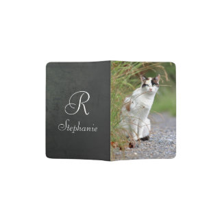 Photo cat , pet , animals . passport holder