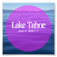 Photo CD Jewel Case Insert with Fuchsia Circle