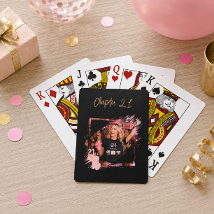 Photo Chapter 21 birthday party favors Poker Cards