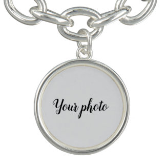 Photo charm bracelet 
