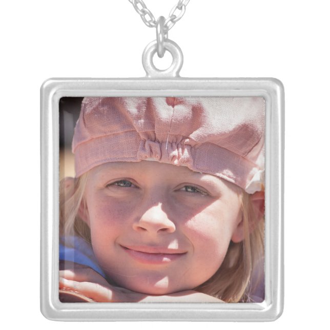 PHOTO CHARM CUSTOM NECKLACE FOR MOTHER'S DAY (Front)
