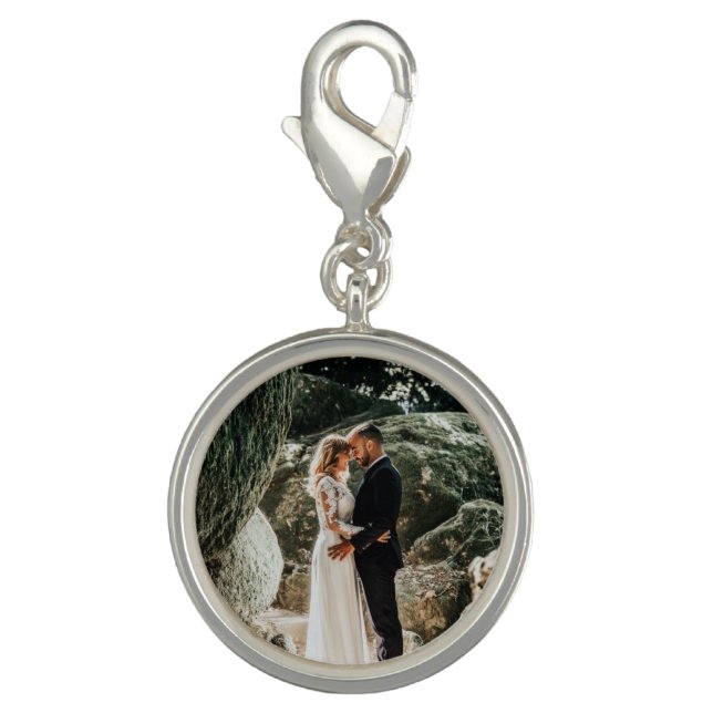 Photo Charm Silver Add Your Own Photo (Front)