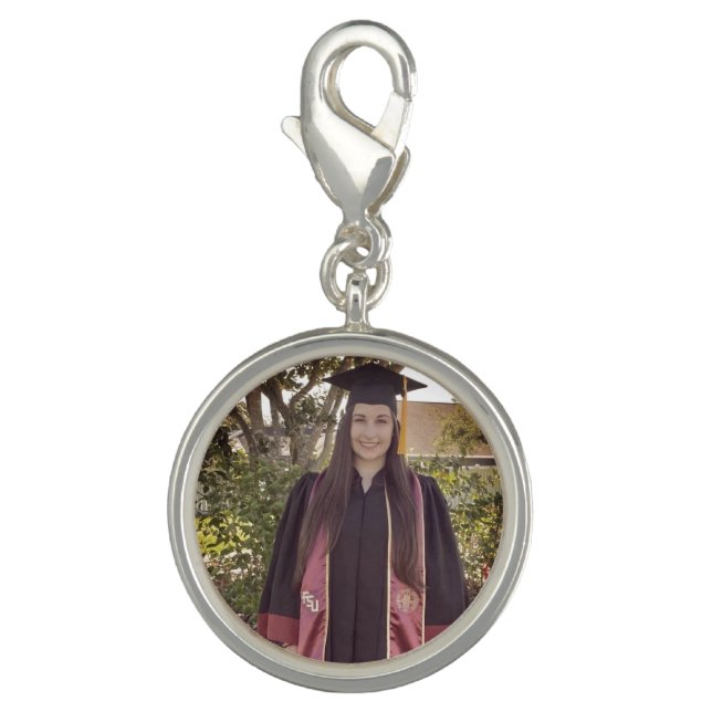 Photo charms personalized charms for bracelet (Front)