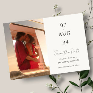 Photo   Chic Minimalist Wedding Save the Date