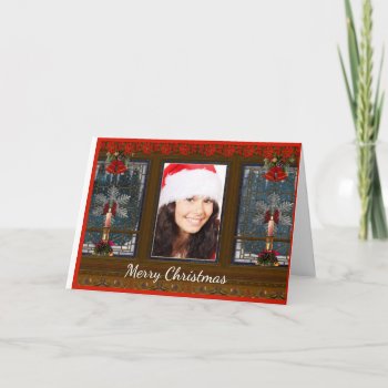 Photo Christmas Card by ChristmasBellsRing at Zazzle