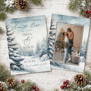 Photo Christmas Card and Save the Date Card