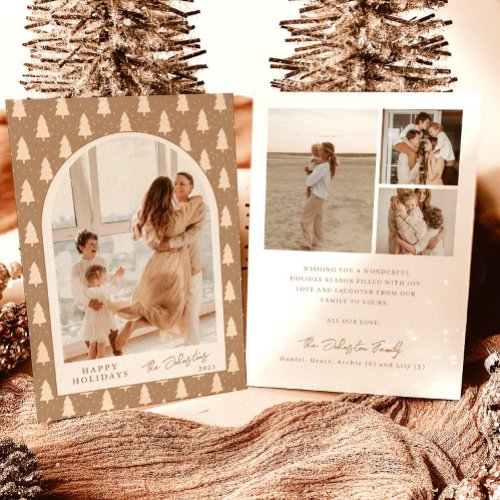 Photo Christmas Cards Chirstmas Tree Holiday Card