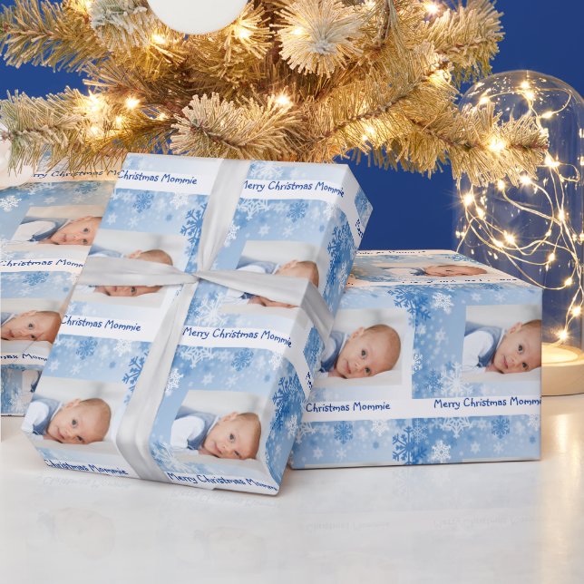 Photo Christmas, Hanukkah,Chanukah  Wrapping Paper (Holidays)