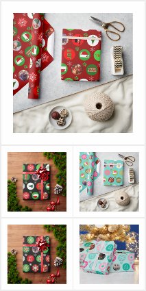 Photo Christmas Wrapping Paper