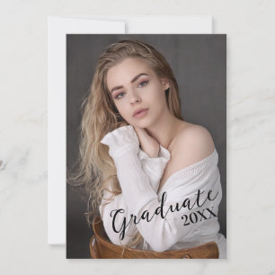Photo Class of 2023 Graduation Party Card