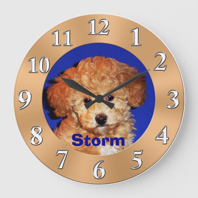 Photo Clock with YOUR Name and Picture (Front)