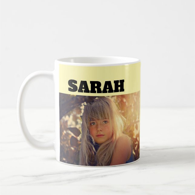 PHOTO COFFEE MUG YOUR CHILD PHOTO (Left)