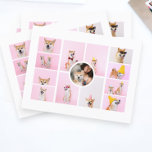 Photo Collage 13 Photographs Personalized Custom Postcard<br><div class="desc">Photo Collage 13 Photographs Personalized Custom template created by you personalized wall art - Postcard from Ricaso - add your own photographs</div>